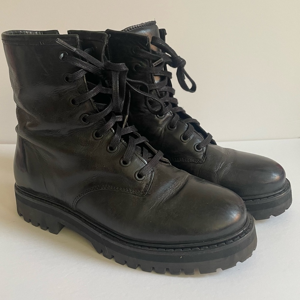 Thursday Boot Company Women’s Leather Combat Boots, size 5.5